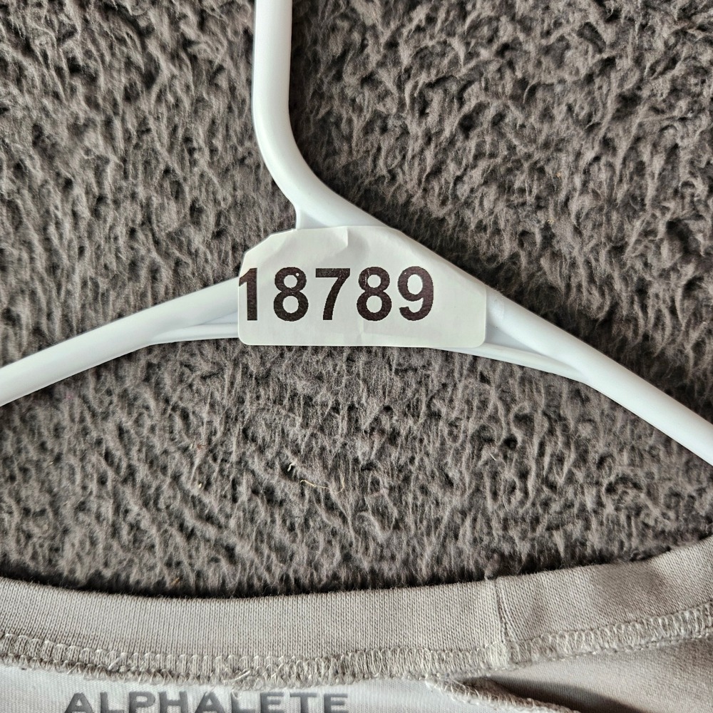 ALPHALETE‎ Mens Medium Performance Fit Baseball T Shirt White - Picture 8 of 8